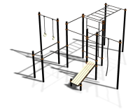 Спортивный комплекс воркаут ВС-68 в Петрозаводске