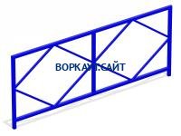 Ограждение площадки МАФ 5001 в Петрозаводске