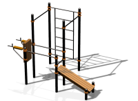 Спортивный комплекс воркаут ВС-82 в Петрозаводске