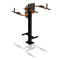 Уличный тренажер  "Брусья-пресс двойной"  УТ202 в Петрозаводске