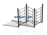 Спортивный комплекс воркаут ВС-80 в Петрозаводске