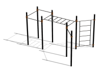 Спортивный комплекс воркаут ВС-117 в Петрозаводске