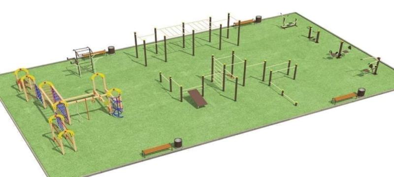 Проект спортивной площадки для любого возраста - 1 096 200 рублей. в Петрозаводске