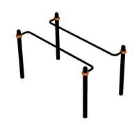 Спортивный комплекс воркаут ВС-180 в Петрозаводске