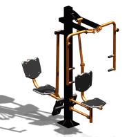 Уличный тренажер "Баттерфляй Жим ног" УТ347 в Петрозаводске