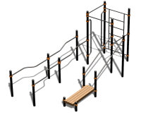 Спортивный комплекс воркаут ВС-194 в Петрозаводске