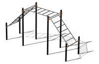 Спортивный комплекс воркаут ВС-192 в Петрозаводске
