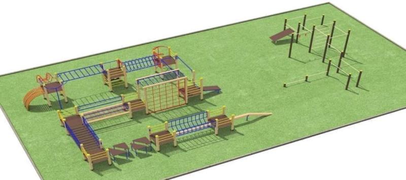 Проект спортплощадки с полосой препятствий - 1 178 100 рублей в Петрозаводске