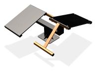 Уличный тренажер  "Скамья для пресса двойная"   УТ213 в Петрозаводске