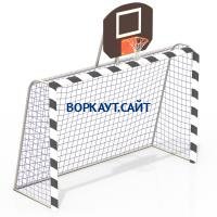 Ворота с баскетбольным щитом СИО 3512 в Петрозаводске Ворота с баскетбольным щитом СИО 3512 в Петрозаводске
