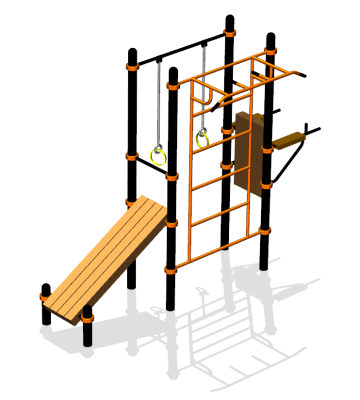Спортивный комплекс воркаут ВС-78 в Петрозаводске