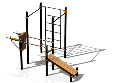 Спортивный комплекс воркаут ВС-82 в Петрозаводске