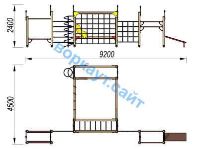 Детский спортивный комплекс ДСК 3102 в Петрозаводске