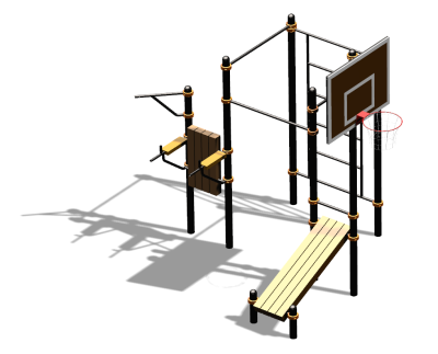 Спортивный комплекс воркаут ВС-94 в Петрозаводске