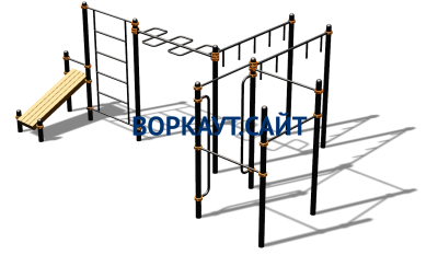 Спортивный комплекс воркаут ВС-195 в Петрозаводске