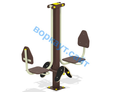 Уличный тренажер "Жим ногами горизонтальный " УТ 003 в Петрозаводске