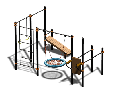 Спортивный комплекс воркаут ВС-97 в Петрозаводске