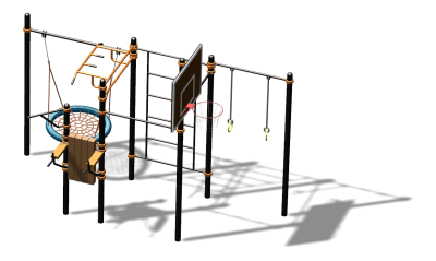 Спортивный комплекс воркаут ВС-104 в Петрозаводске