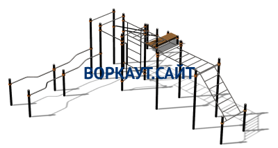 Спортивный комплекс воркаут ВС-199 в Петрозаводске