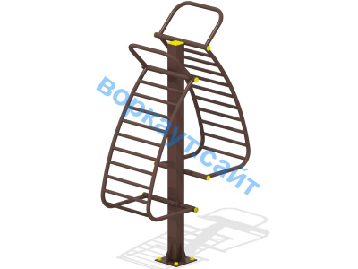 Уличный тренажер для пресса УТ 012 в Петрозаводске