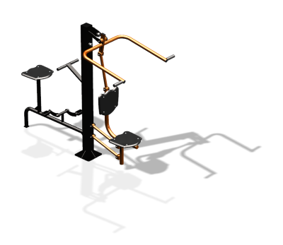 Уличный тренажер "Верхняя тяга Вело" УТ340 в Петрозаводске