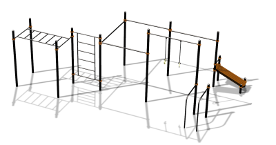 Спортивный комплекс воркаут ВС-153 в Петрозаводске