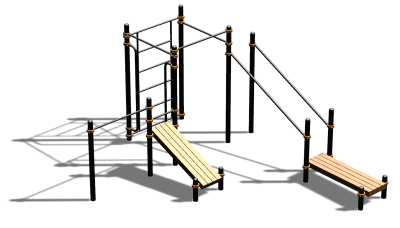 Спортивный комплекс воркаут ВС-198 в Петрозаводске