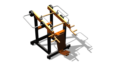 Силовой уличный тренажер  "Жим вверх"  УТ421 в Петрозаводске