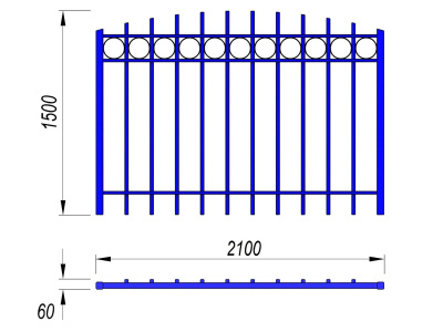 Ограждение спортивной площадки МАФ 5005 в Петрозаводске