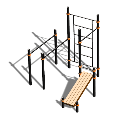 Спортивный комплекс воркаут ВС-98 в Петрозаводске