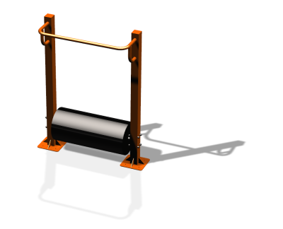 Уличный тренажер "Барабан для бега" УТ124 в Петрозаводске