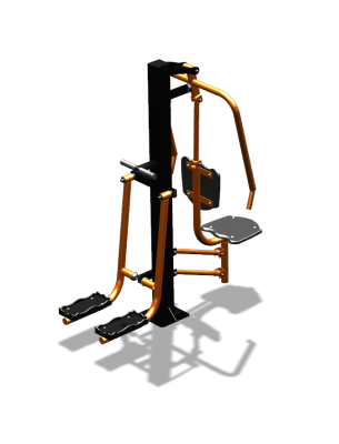 Уличный тренажер "Жим от груди Шпагат" УТ306 в Петрозаводске