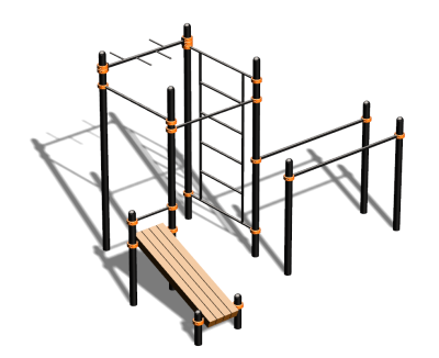 Спортивный комплекс воркаут ВС-91 в Петрозаводске