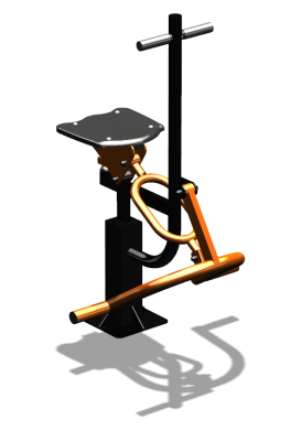 Уличный тренажер "Ковбой" УТ 107 в Петрозаводске