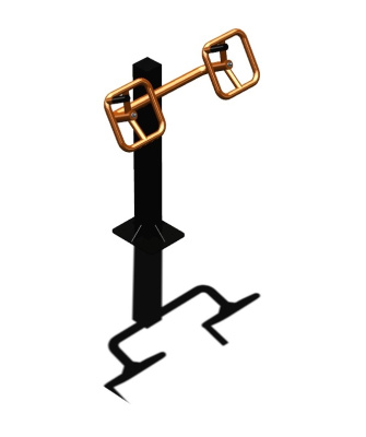 Уличный тренажер "Штурвал одинарный" УТ 122 в Петрозаводске
