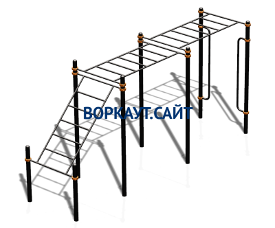 Спортивный комплекс воркаут ВС-190 в Петрозаводске