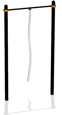 Турник с гимнастическим канатом ВС-34 в Петрозаводске