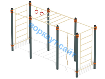 Воркаут комплекс гимнастический  ВС-24 в Петрозаводске
