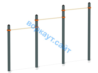 Турник тройной ВС-4 в Петрозаводске