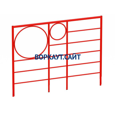 Шведская стенка с кольцами МАФ 3502 в Петрозаводске