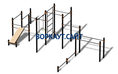 Спортивный комплекс воркаут ВС-51 в Петрозаводске