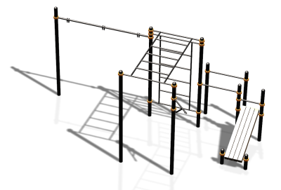 Спортивный комплекс воркаут ВС-87 в Петрозаводске