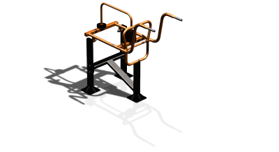 Силовой уличный тренажер  "Приседания"  УТ404 в Петрозаводске