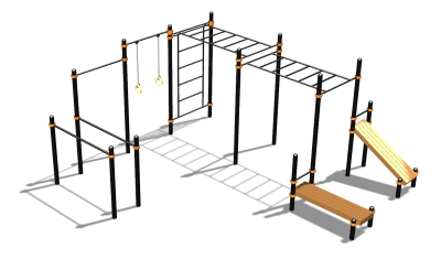 Спортивный комплекс воркаут ВС-71 в Петрозаводске
