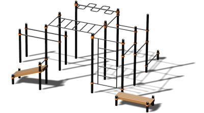 Спортивный комплекс воркаут ВС-141 в Петрозаводске