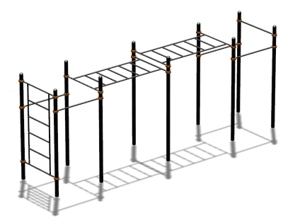 Спортивный комплекс воркаут ВС-75 в Петрозаводске