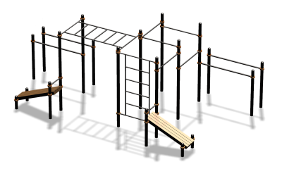 Спортивный комплекс воркаут ВС-100 в Петрозаводске