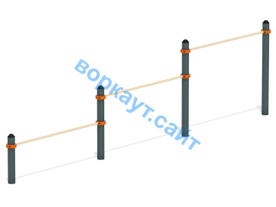 Каскад турников тройной ВС-6 в Петрозаводске