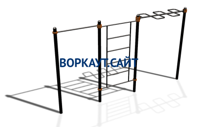 Спортивный комплекс воркаут ВС-129 в Петрозаводске