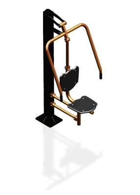 Уличный тренажер "Жим от груди одинарный" УТ 111 в Петрозаводске